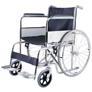 Chrome Manual Wheelchair