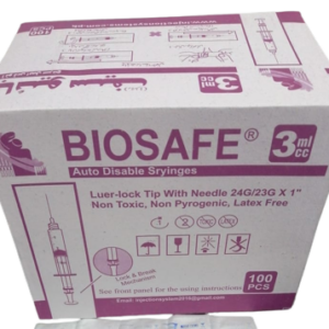 Biosafe Syringe 3cc