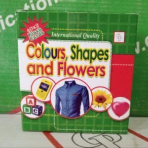 Colors, Shapes and Flowers Mini Flash Cards