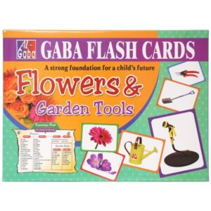 Flowers and Garden Tools Flash Cards