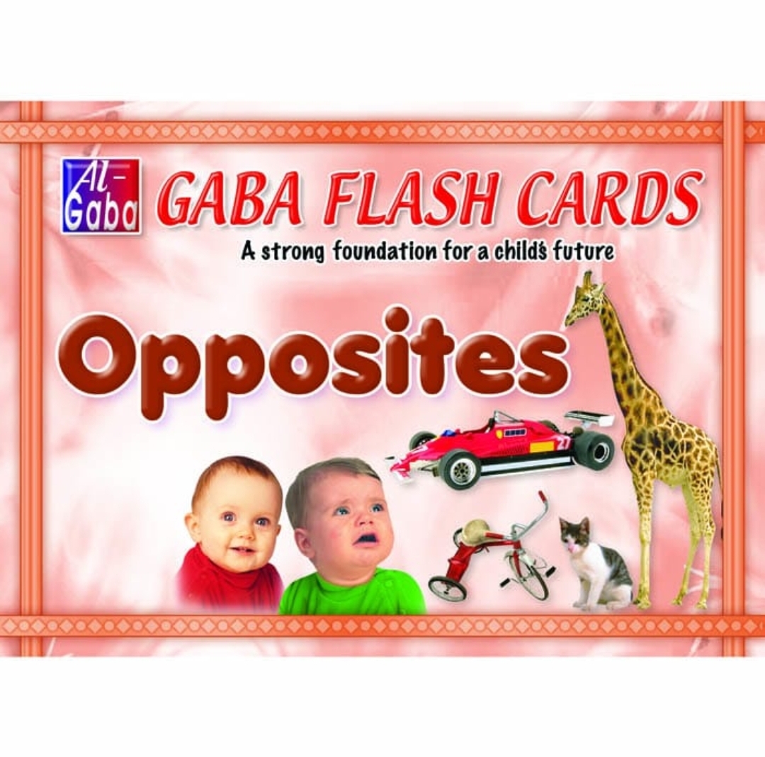 Opposites Flash Cards