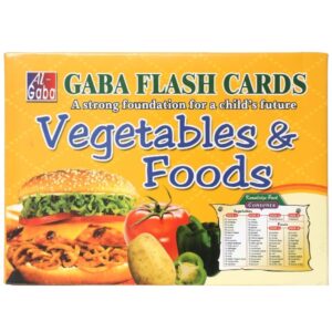 Vegetables Flash Cards