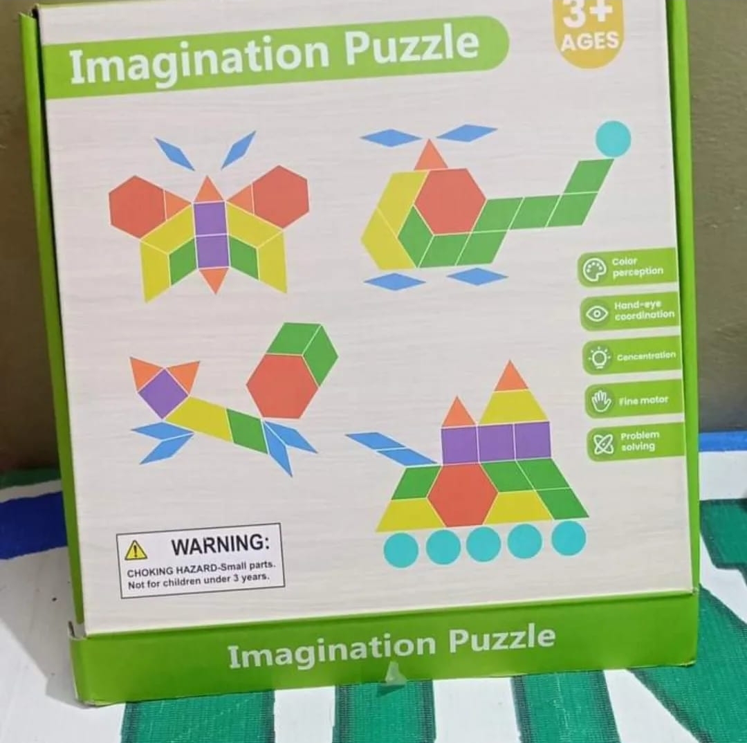 Colorful Wooden Puzzle