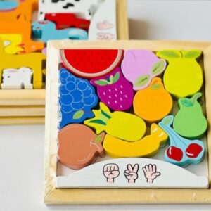 Fruit Tray Puzzle with Stack Balance