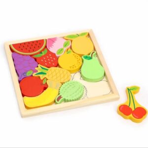 Fruits Wooden Tray Puzzle