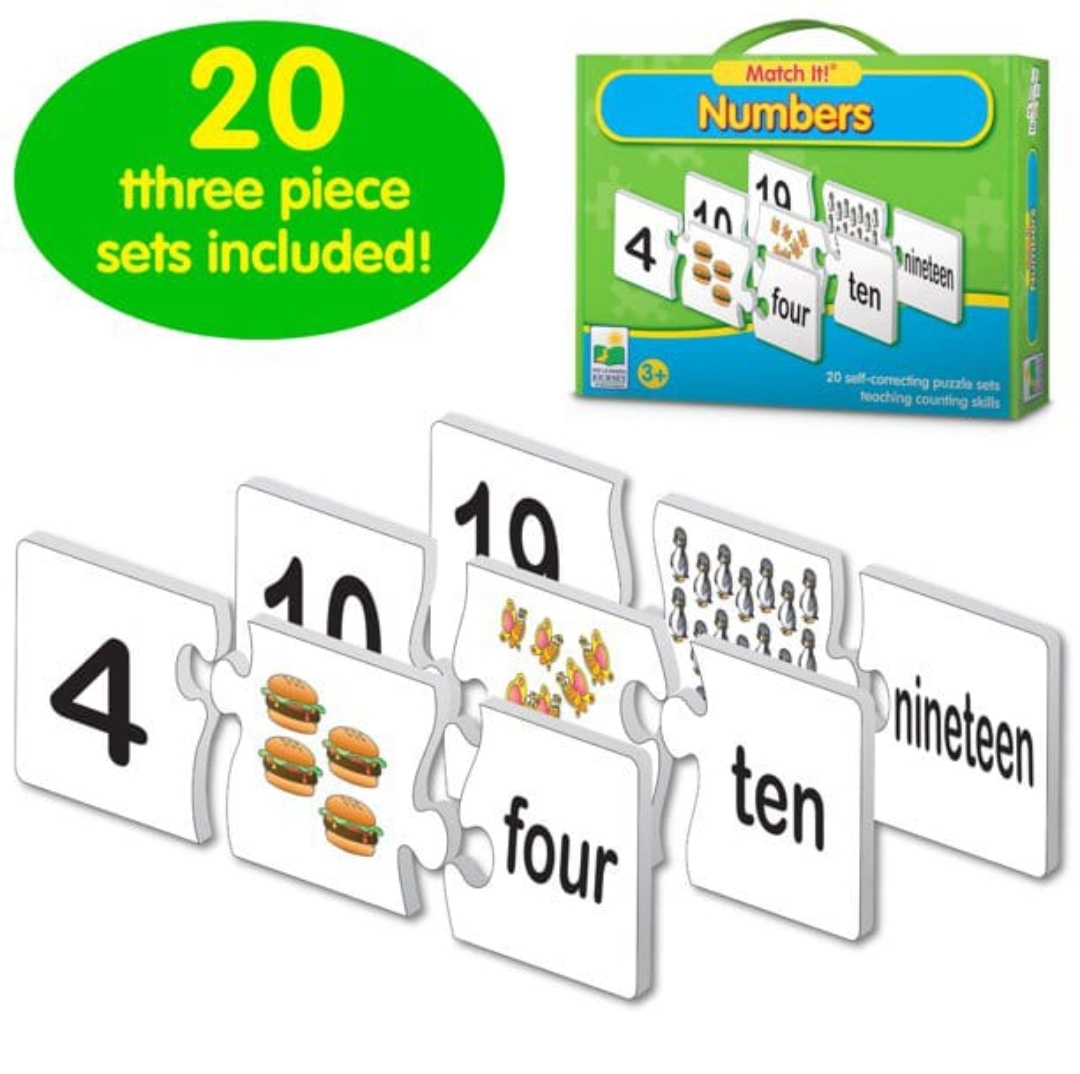Match It Number Puzzles