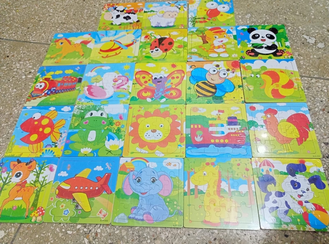 Small Wooden Animal Puzzle