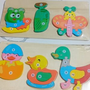 Wooden 3D Sequence Puzzle