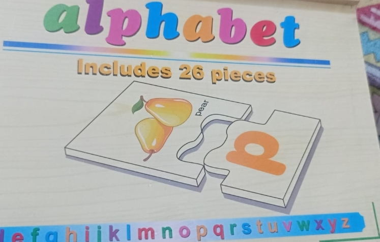 Wooden Alphabet Puzzle