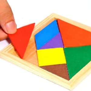 Wooden Puzzle Tangram