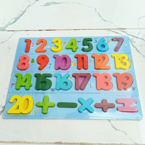3D Counting Wooden Board