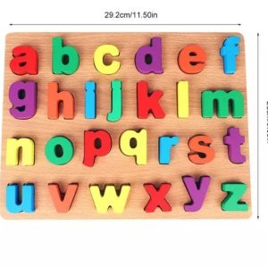 3D Small abc Thick Wooden Board