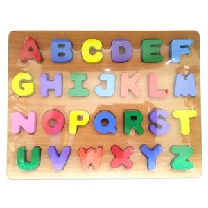 3D Wooden Capital ABC Board