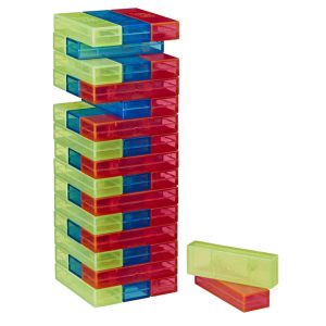 45 Pcs Jenga Plastic Blocks