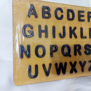 Alphabet Wooden 3D Board