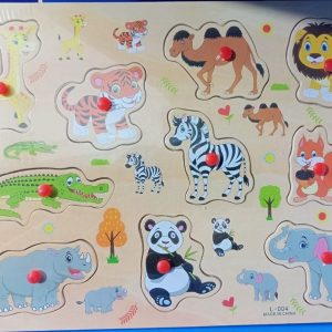Animal Plastic Knob Board