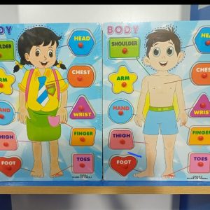 Body Parts Plastic Knob Board