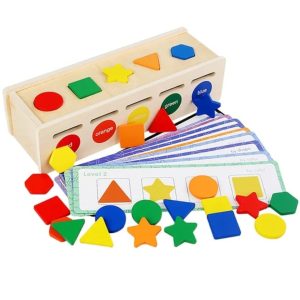 Color and Shapes Sorting Box
