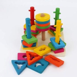 Columns Blocks Set of 5