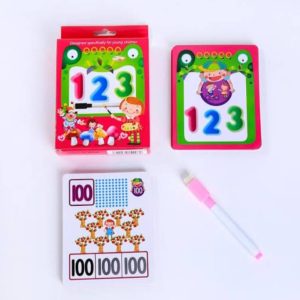 Counting Wipe and Clean Flash Cards