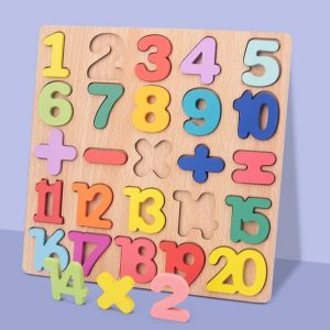 Counting Wooden 3D sheets