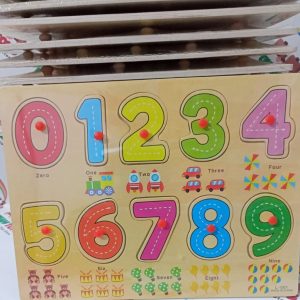 Counting Wooden Knob Board