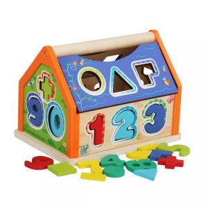 Digital Shape Wooden House