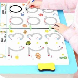 Dot to Dot Tracing Wipe and Clean Book