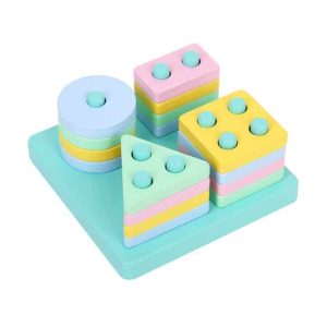 Four Column Geometric Shapes Inserter