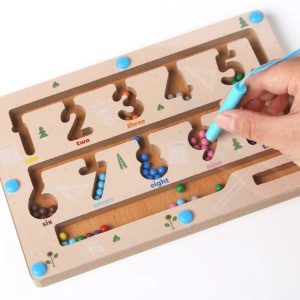 Magnetic Counting Maze Board