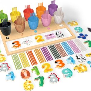 Magnetic Mathematics and Color Sorting Board