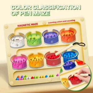 Magnetic Maze Color and Counting