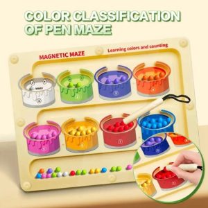 Magnetic Maze Color and Counting