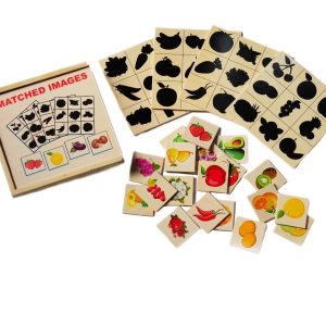 Matched Images, Wooden Marching Game