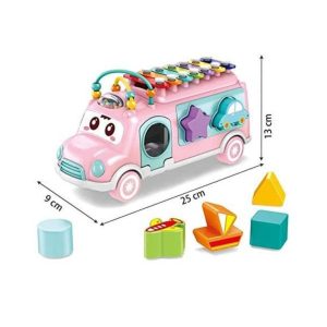 Shapes Sorting Xylophone Bus