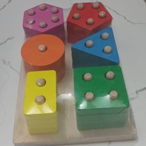 Six Column Geomagnetic Shapes Sorter