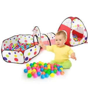 Tunnel Play House with Ball Pool
