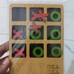 Wooden Tic tac toe