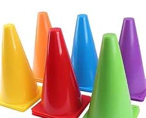 6" Cones Set of 4