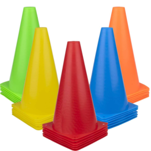 9" Cones Set of 4