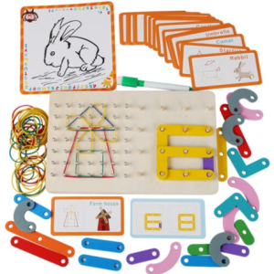 Nail Board Puzzle Two in One