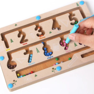 Magnetic Counting Maze Board