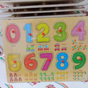 Counting Wooden Knob Board