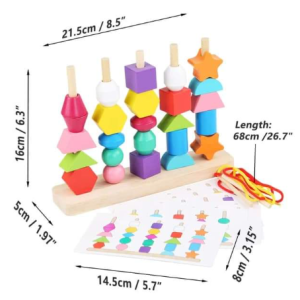 5 Set of Columns, Colour & Shapes Matching