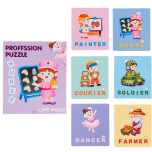 6 in 1 Profession Spell Puzzle