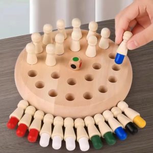 Wooden Memory Chess