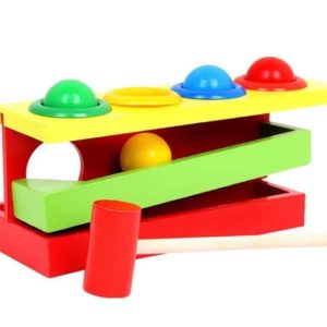 Wooden Hammering Roll the Ball
