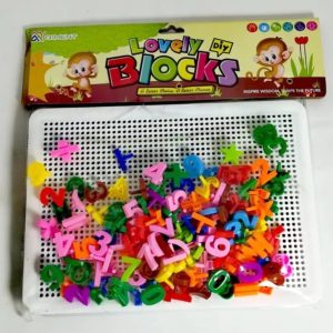 Numbers Pin/ Peg Board